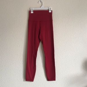 Lululemon Align Pants High Waisted 25” leggings